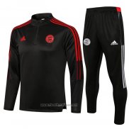 Ensemble Survetement Sweat Bayern Munich Enfant 2021-2022 Gris