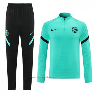 Ensemble Survetement Sweat Inter Milan 2021-2022 Vert