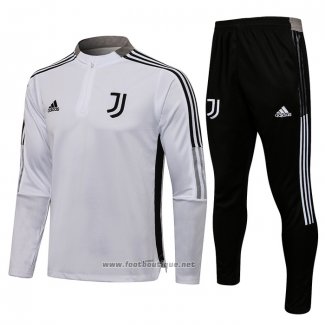 Ensemble Survetement Sweat Juventus Enfant 2021-2022 Blanc