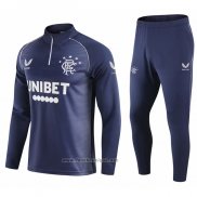 Ensemble Survetement Sweat Rangers 2021-2022 Bleu