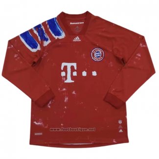 Maillot Bayern Munich Human Race Manches Longues 2020-2021