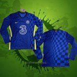 Maillot Chelsea Domicile Manches Longues 2021-2022