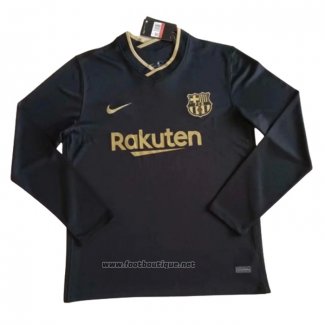 Maillot FC Barcelone Exterieur Manches Longues 2020-2021