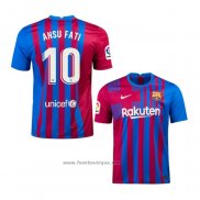 Maillot FC Barcelone Joueur Ansu Fati Domicile 2021-2022