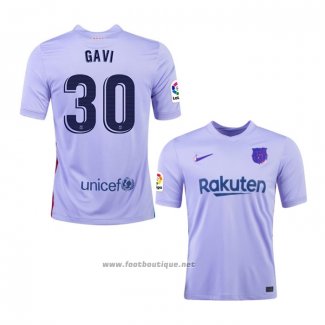 Maillot FC Barcelone Joueur Gavi Exterieur 2021-2022