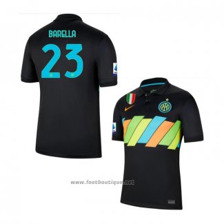 Maillot Inter Milan Joueur Barella Third 2021-2022