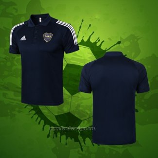 Maillot Polo Boca Juniors 2021 Bleu