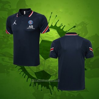 Maillot Polo Paris Saint-Germain 2021-2022 Bleu