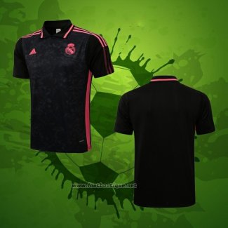 Maillot Polo Real Madrid 2021-2022 Noir