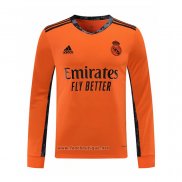 Maillot Real Madrid Gardien Exterieur Manches Longues 2020-2021