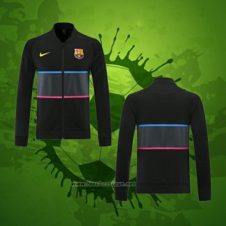 Veste FC Barcelone 2021-2022 Noir