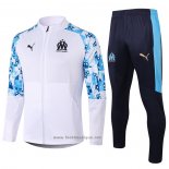 Ensemble Survetement Veste Marsella Enfant 2020-2021 Blanc