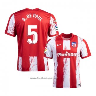 Maillot Atletico Madrid Joueur R.de Paul Domicile 2021-2022