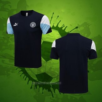 Maillot Entrainement Manchester City 2021-2022 Bleu