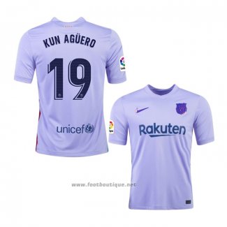 Maillot FC Barcelone Joueur Kun Aguero Exterieur 2021-2022