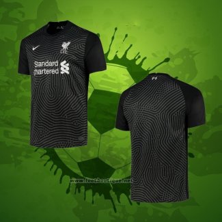 Maillot Liverpool Gardien 2020-2021 Noir