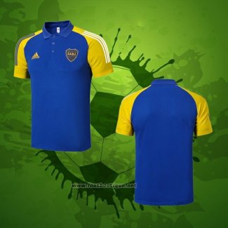 Maillot Polo Boca Juniors 2021-2022 Bleu