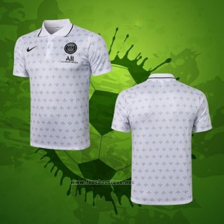 Maillot Polo Paris Saint-Germain 202021-2022 Blanc