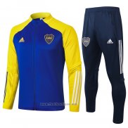 Ensemble Survetement Veste Boca Juniors 2020-2021 Bleu