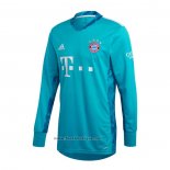 Maillot Bayern Munich Gardien Manches Longues 2020-2021 Bleu