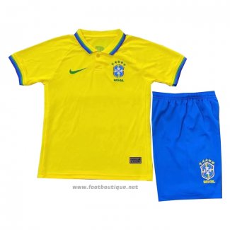 Maillot Bresil Domicile Enfant 2022