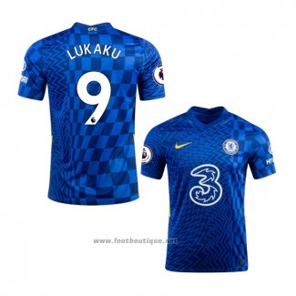 Maillot Chelsea Joueur Lukaku Domicile 2021-2022