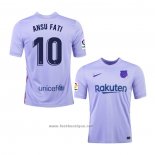 Maillot FC Barcelone Joueur Ansu Fati Exterieur 2021-2022