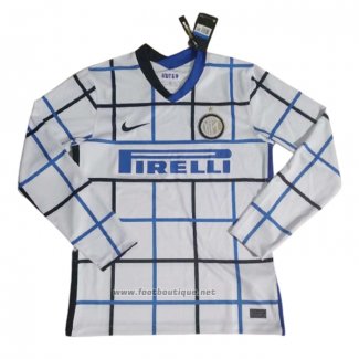 Maillot Inter Milan Exterieur Manches Longues 2020-2021