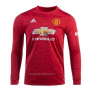 Maillot Manchester United Domicile Manches Longues 2020-2021