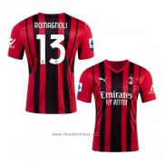 Maillot Milan AC Joueur Romagnoli Domicile 2021-2022