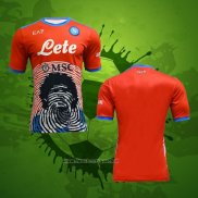 Maillot Naples Maradona Special 2021-2022 Rouge