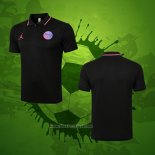 Maillot Polo Paris Saint-Germain Jordan 2021-2022 Noir