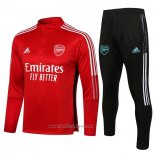 Ensemble Survetement Sweat Arsenal 2021-2022 Rouge