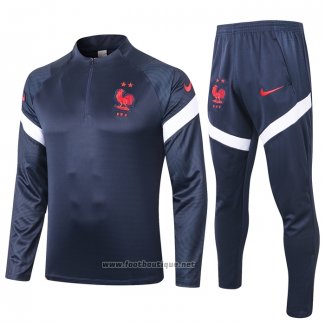 Ensemble Survetement Sweat France Enfant 2020 Bleu