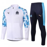 Ensemble Survetement Veste Marsella 2020-2021 Blanc