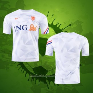 Maillot Avant Match Pays-bas 2020-2021 Blanc