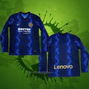 Maillot Inter Milan Domicile Manches Longues 2021-2022