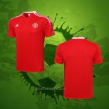 Maillot Polo Manchester United 2021-2022 Rouge