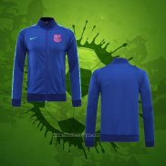 Veste FC Barcelone 2020-2021 Bleu