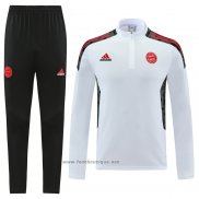 Ensemble Survetement Sweat Bayern Munich 2021-2022 Blanc