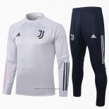 Ensemble Survetement Sweat Juventus Enfant 2020-2021 Gris