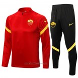 Ensemble Survetement Sweat Roma 2021-2022 Rouge