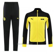 Ensemble Survetement Veste Dortmund 2021-2022 Jaune