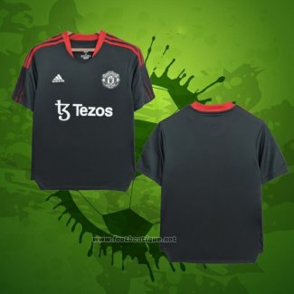 Maillot Entrainement Manchester United 2022 Noir