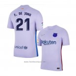 Maillot FC Barcelone Joueur F.de Jong Exterieur 2021-2022