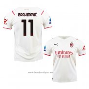 Maillot Milan AC Joueur Ibrahimovic Exterieur 2021-2022