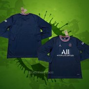 Maillot Paris Saint-Germain Domicile Manches Longues 2021-2022