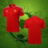 Maillot Polo Manchester United Ucl 2021-2022 Rouge