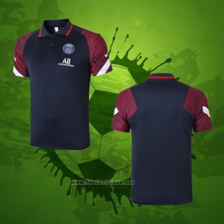 Maillot Polo Paris Saint-Germain 2020-2021 Bleu