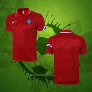 Maillot Polo Paris Saint-Germain 2020-2021 Rouge